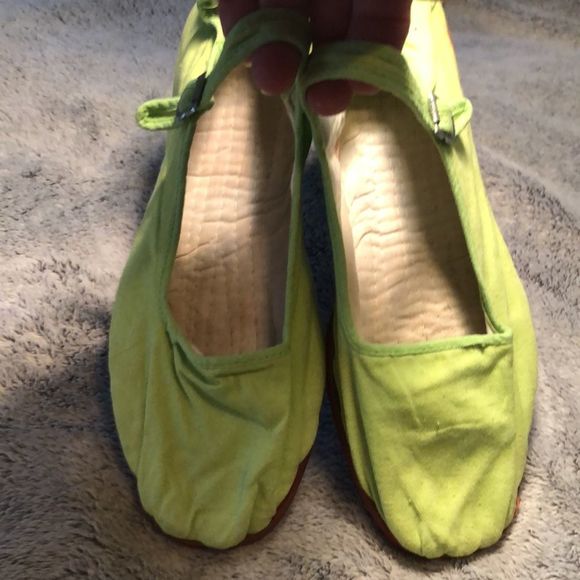 Women's Chinese Mary Jane Cotton Shoes SlipperCloth strap flats in 3 colors. - Picture 12 of 16